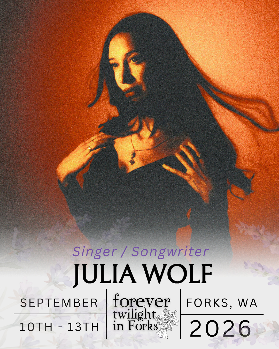 Julia Wolf Tour Poster 2026
